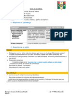 Sesión de Aprendizaje Leemos Tablas y Graficos Jueves Nueve