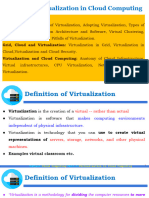 Unit-3: Virtualization in Cloud Computing