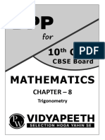 INTRODUCTION TO TRIGONOMETRY - DPPs