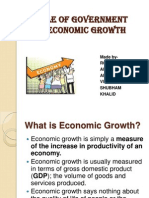 Role of Government in Economic Growth