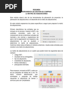 Resumen de La Matriz de Adquisiciones