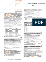 BP B1 Tests Unit1