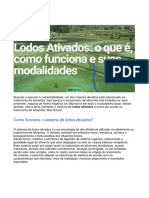 Lodos Ativados - o Que É, Como Funciona e Suas Modalidades1