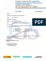 GS - 2024 - 25 - 0014 GS Control Offer of VCB Panel