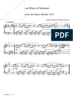 (Free Scores - Com) - Flotow Friedrich Von The Last Rose Summer Another Arrangement 7983 114174