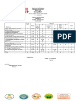 New FOURTH QUARTER TEST IN ENGLISH 3 2023