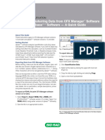 Transfering To Qbase Quick Guide