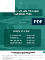 Kelompok 5 - Akl - Konsolidasi Pada Anak Perusahaan Yang Dimiliki Penuh - 20240327 - 070851 - 0000