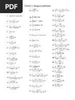 50 Integrals Indefinides