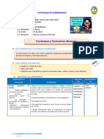 D4 A1 SESION MAT. Contamos y Formamos Decenas