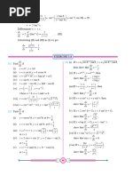 Practice Questions On Differentiation and Integration