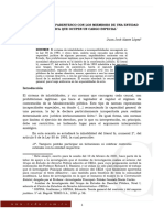 Inhabilidad Por Paretnesco Con Los Miembros Que Ocupen Un Cargo Especial en Una Entidad Pública