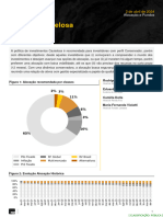 Carteira Cautelosa: Um Passo Adiante