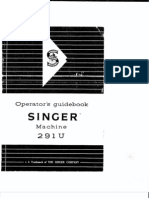 Singer Industrial 291u3