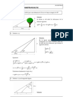 Problemas Resueltos Trigonometria