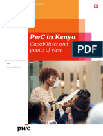 PWC Kenya Capabilities Assurance Services