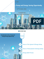 (Lecture 7) Introduction To Fan, Pump and Energy Saving Opportunities