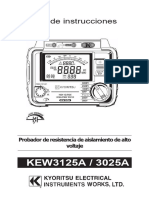 3025a-3125a - Megger Kyoritsu