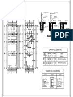 Plano de Cimentacion