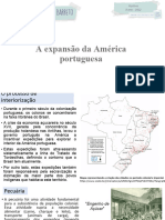 A Expansão Da América Portuguesa