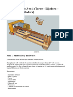 Torno de Banco 3 en 1