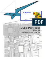 08 Straight Line Graphs (Edited)