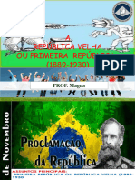 Primeira República-Dominação e Resistencia