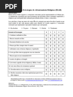 Inventario de Estrategias de Afrontamiento Religioso (IEAR)