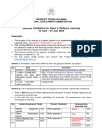 PAD390 - Manual For Open & Distance Learning ODL