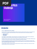 Business Pitch Challenge - Student Handout