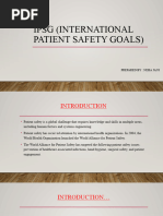 Ipsg (International Patient Safety Goals) Neha