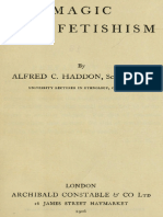 Magic and Fetishism - Alfred C. Haddon