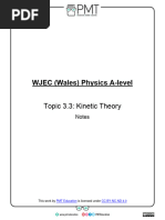 3.3. Kinetic Theory