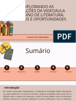 Explorando As Implicações Da Videoaula No Ensino de Literatura Imapctos e Oportunidades