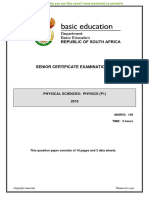 Physical Sciences P1 May-June 2016 Eng