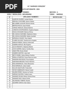 LISTAS 1° A 5° SECUNDARIA - 2024 - SUBDIREC - MARZO