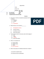 Grade 6 PT 3 Revision Worksheet With Answers