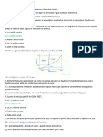 CORREÇÃO Da AV1 de Físico-Química II