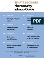 The ULTIMATE Beginner Cybersecurity Roadmap Guide (Created by WithSandra)