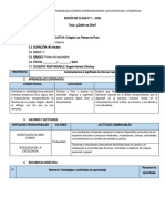 Sesiones 1° Secundaria Religión I Trimestre