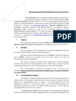 Demanda de Divorcio Por Presentación Conjunta