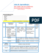 2° Sesión Día 1 PS Indagamos Acerca de Los Alimentos Que Encontramos en Nuestra Localidad