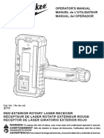 Operator'S Manual Manuel de L'Utilisateur Manual Del Operador