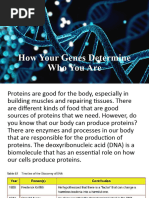 How Your Genes Determine Who You Are