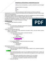 Farmacología - Medicamentos Antihistamínicos, Anti-Leucotrienos y Medicamentos para La Tos