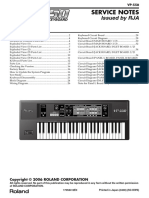 Roland VP 550 Service Manual