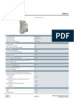 5TE8113 Datasheet en