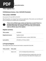 2023-07-14 Summary of Title HS161180 GOV - UK