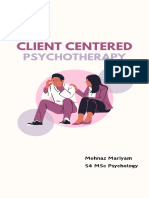 Client Centered Therapy