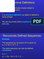 Recursive Definitions